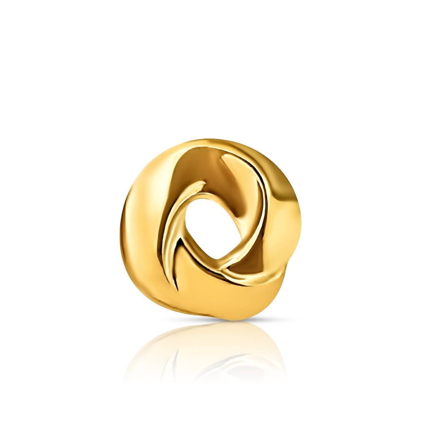 New Ellie Vail Women's Greer Abstract Circle Brooch In Gold